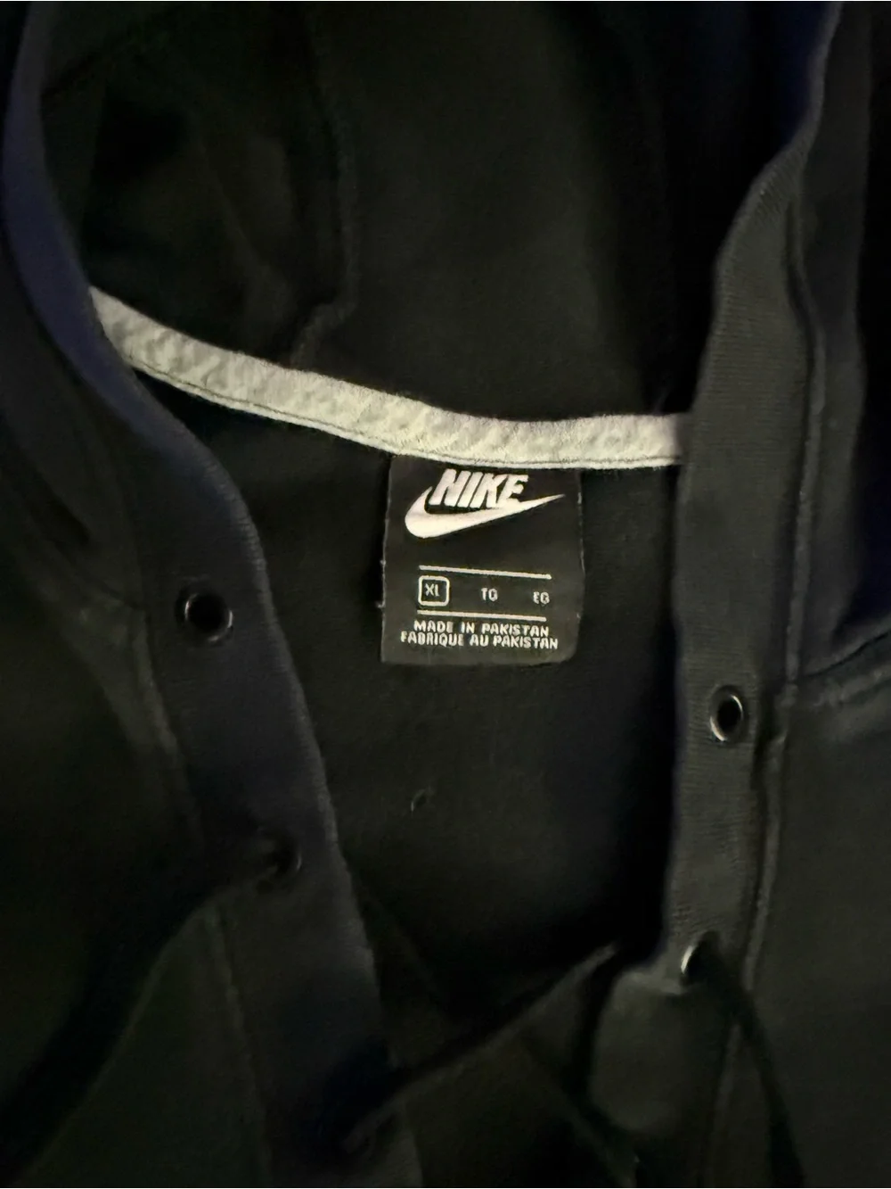 Nike Lace-Up Pullover Hoodie